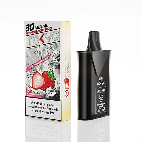 無涼草莓口味 東京魔盒電子煙彈 12ML大容量 純粹甜美的草莓香氣:圖片 2